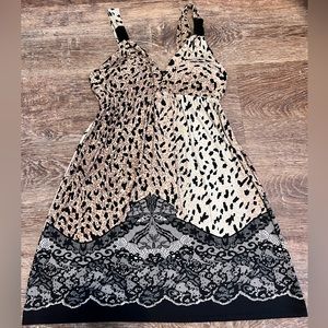 Rue 21 leopard print dress, size large